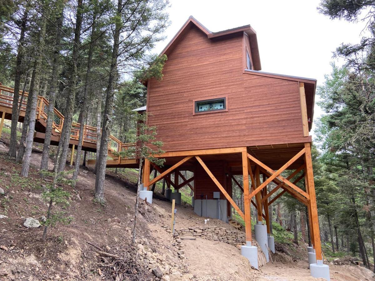 Ridgewalk Treehouse Bed and Breakfast Angel Fire Buitenkant foto