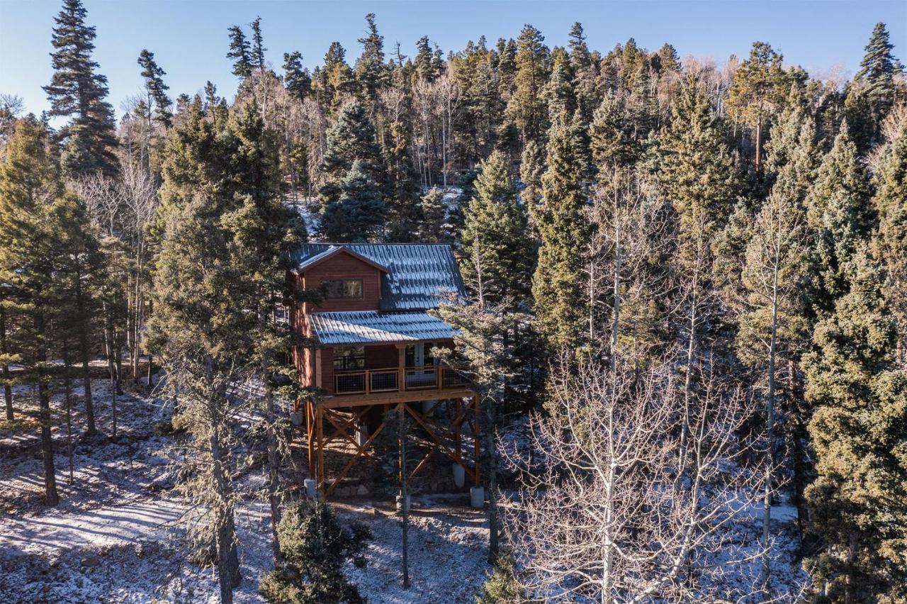 Ridgewalk Treehouse Bed and Breakfast Angel Fire Buitenkant foto