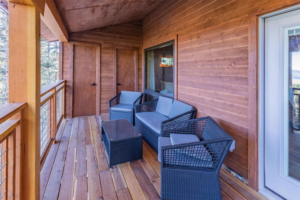 Ridgewalk Treehouse Bed and Breakfast Angel Fire Buitenkant foto