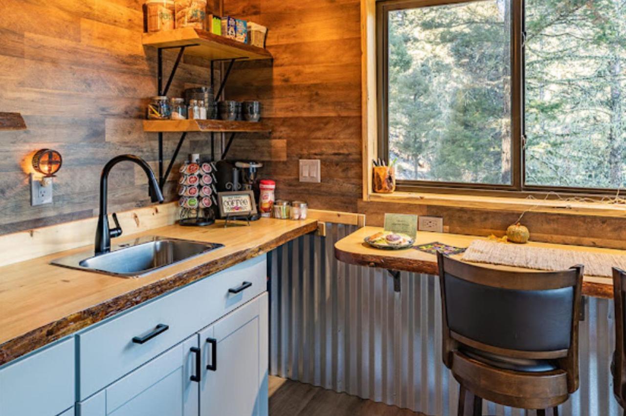 Ridgewalk Treehouse Bed and Breakfast Angel Fire Buitenkant foto